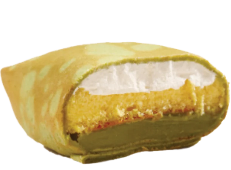 image of Pillow Crepe Matcha