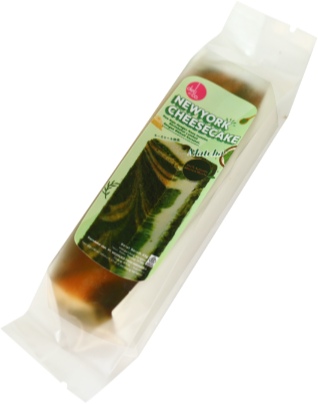 packaging of Newyork Cheesecake Matcha