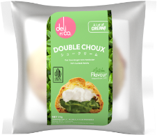 packaging of Double Choux Matcha