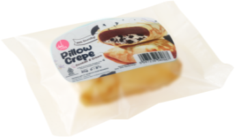 packaging of Pillow Crepe Cookies & Cream