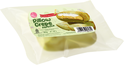 packaging of Pillow Crepe Matcha